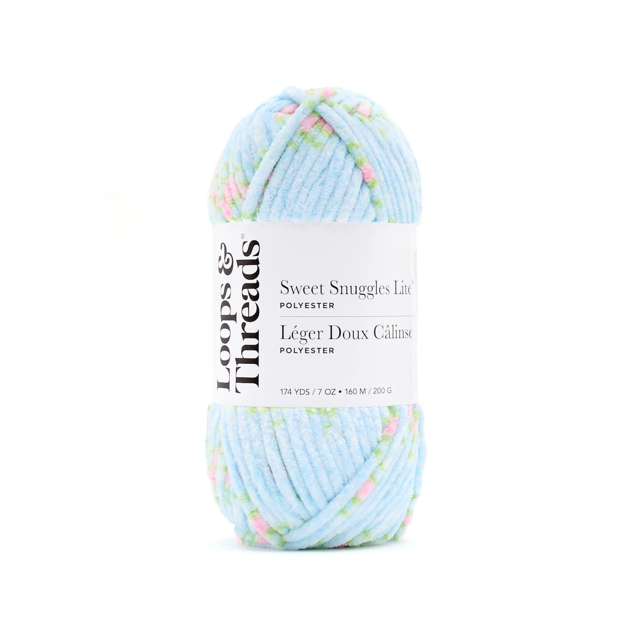 Sweet Snuggles Lite Blossom™ Yarn by Loops & Threads